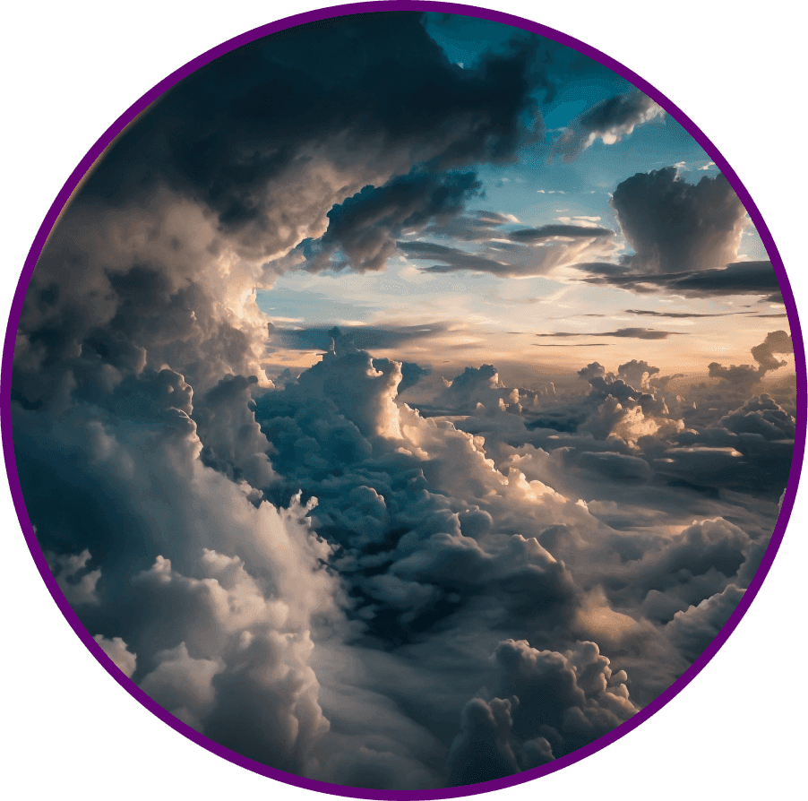 Clouds in the sky